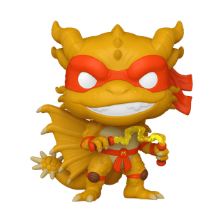 Michelangelo X King Ghidorah 2344 Teenage Mutant Ninja Turtles X Godzilla Funko Pop Vinyl