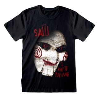 Billy Close Up Saw Black Tee