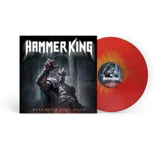 Make Metal Royal Again - Red/Gold Splatter Vinyl