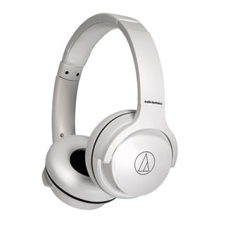 Audio Technica ATH-S220BTBK White Bluetooth Headphones
