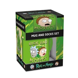 Portal Rick And Morty Mug & Sock Set