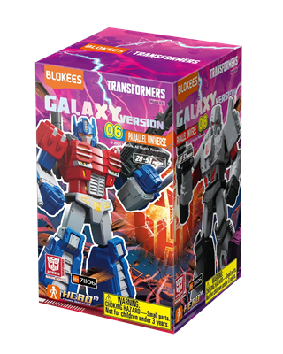 Parallel Universe Galaxy Version 06 Transformers Blokees Figure Single Box Assortment