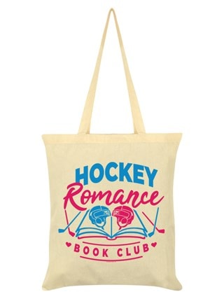 Hockey Romance Book Club Cream Tote Bag