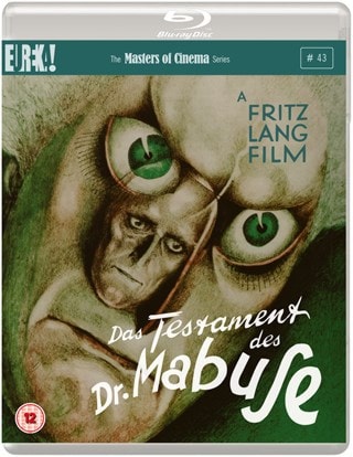 The Testament of Dr Mabuse - The Masters of Cinema Series