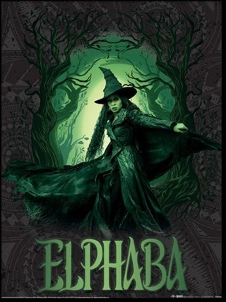 Elphaba Glow Wicked For Good 30cm x 40cm Art Print