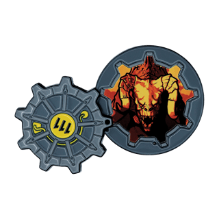 Fallout Hinged Vault Door 111 Pin Badge