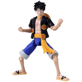 Monkey D. Luffy Dressrosa Version One Piece Anime Heroes Action Figure
