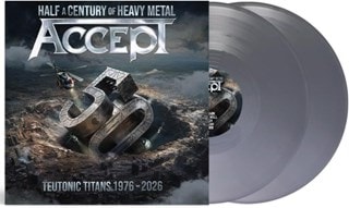 Teutonic Titans 1976-2026 - Silver 2LP