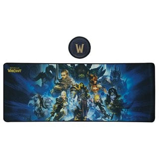 World Of Warcraft Desk Pad & Coaster Set