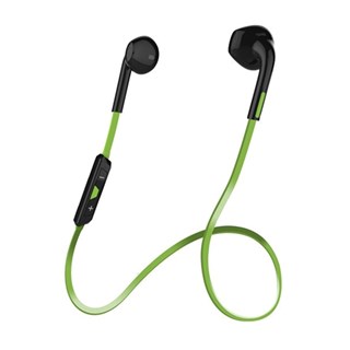 AVO BSH-100 Black/Green Bluetooth Sports Earphones