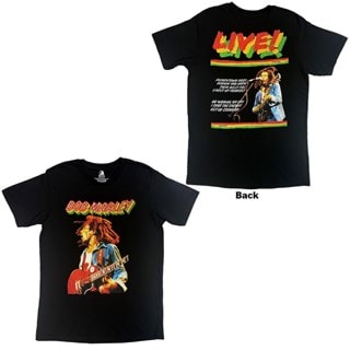 Bob Marley Live Black Tee