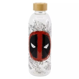 Deadpool Large Glass Bottle