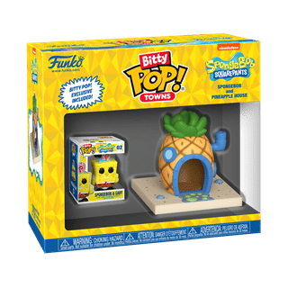 SpongeBob At Home SpongeBob SquarePants Funko Bitty Pop Town