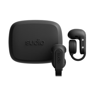 Sudio B3 Black Open Ear True Wireless Bluetooth Earphones
