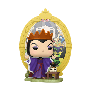 Evil Queen Snow White Stained Glass 1609 Disney Villains Funko Pop Vinyl Deluxe