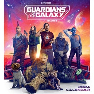 Guardians Of The Galaxy 2024 Square Calendar
