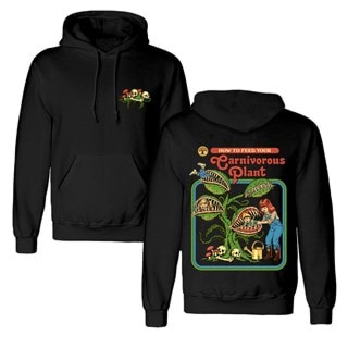 Carnivorous Plants Steven Rhodes Black Hoodie