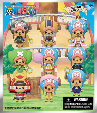 One Piece Series 8 Bag Clips