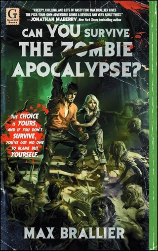 Can You Survive The Zombie Apocalypse? Paperback By Max Brallier