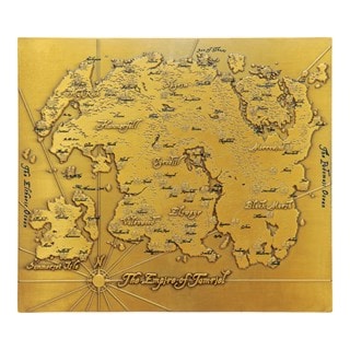 The Elder Scrolls Limited Edition Replica Map Of Tamriel