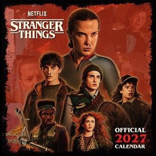 Stranger Things 2027 Square Calendar