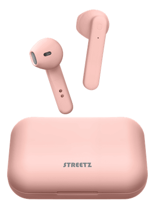 Streetz TWS-106 Light Pink True Wireless Bluetooth Earphones