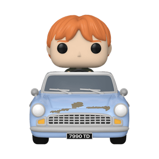 Ron With Flying Car (112) Harry Potter Chamber Of Secrets 20th Anniversary Pop Vinyl Ride