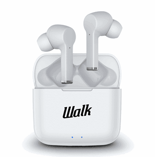 Walk Audio W401 White True Wireless Bluetooth Earphones