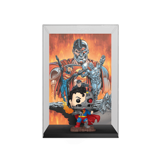 Cyborg Superman 21 DC Comics Funko Pop Vinyl Comic Cover