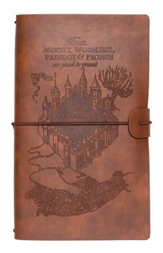 Marauder's Map Harry Potter Travel Journal