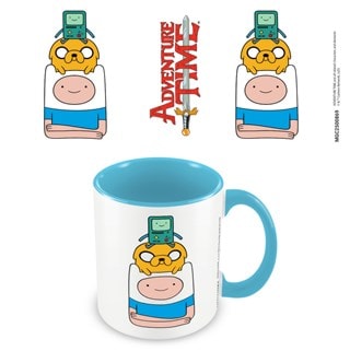Adventure Time Trio Coloured Inner Mug
