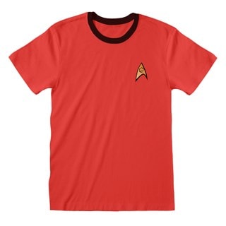 Red Uniform Star Trek Tee