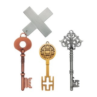 Silent Hill 2 Metal Replica Key Set