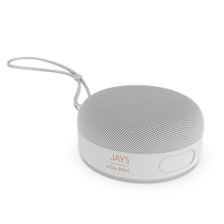 Jays s-Go Mini White Bluetooth Speaker