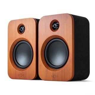 House Of Marley Simmer Down Duo Bluetooth Bookshelf Speakers (hmv exclusive)
