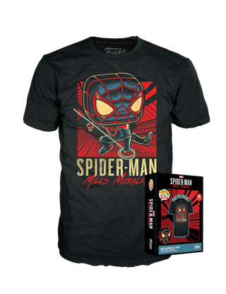 Miles Morales Spider-Man Marvel Funko Boxed Tee
