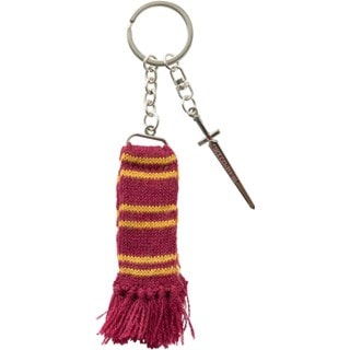 Gryffindor Scarf Harry Potter Keyring