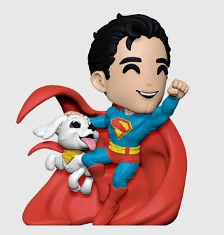 Superman & Krypto Youtooz Figurine