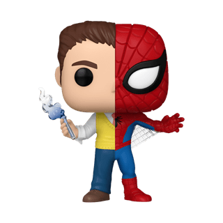 Peter Parker / Spider-Man 1432 Marvel Split Funko Pop Vinyl