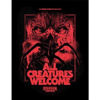 All Creatures Welcome Stranger Things 5 30cm x 40cm Framed Print