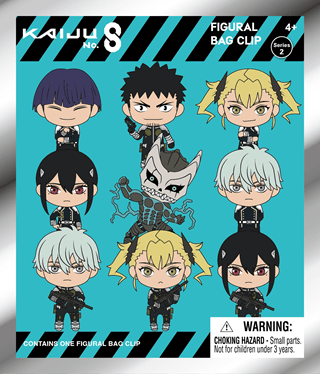 Kaiju No. 8 Series 2 Bag Clips