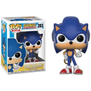 Sonic With Ring 283 Sonic The Hedgehog Funko Pop Vinyl