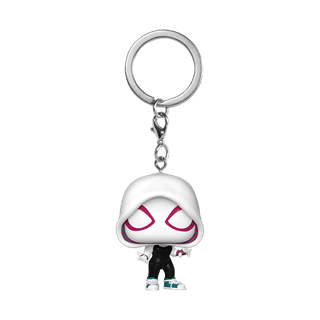 Spider-Gwen Spider-Man Across The Spider-Verse Pop Vinyl Keychain