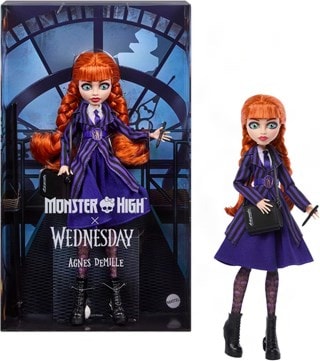 Agnes DeMille Wednesday Monster High Skullector Mattel Doll
