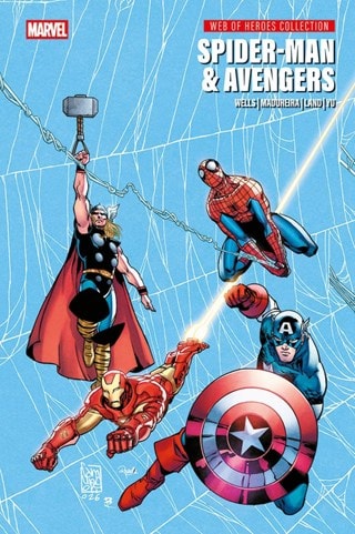 Spider-Man & Avengers: Web of Heroes Collection Hardback Marvel Comics Graphic Novel