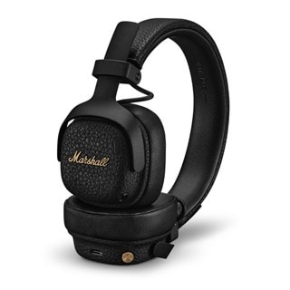 Marshall Milton Black Active Noise Cancelling Bluetooth Headphones