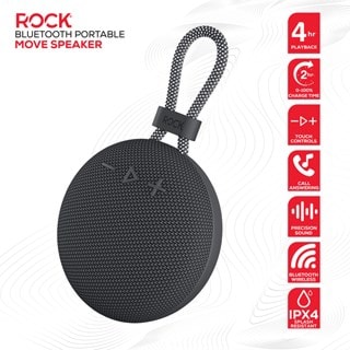 Rock Move Grey Bluetooth Speaker