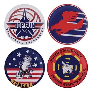 Top Gun Set Of 4 Coasters