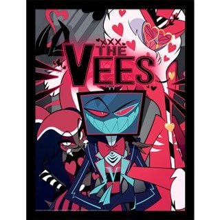Hazbin Hotel The Vees Framed 30cm x 40cm Art Print