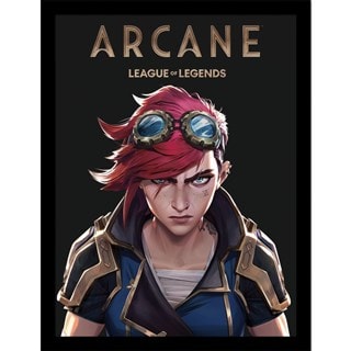 Vi Arcane League of Legends Framed 30 x 40cm Print